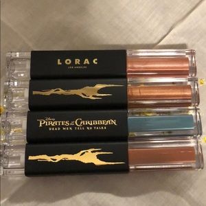 Lorac pirates of the Caribbean 4 piece lip set